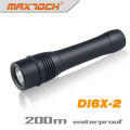 Maxtoch DI6X-2 impermeable linterna LED buceo T6